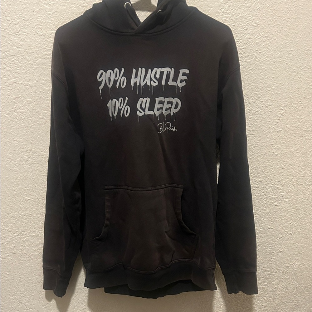 Black Graphic Hoodie